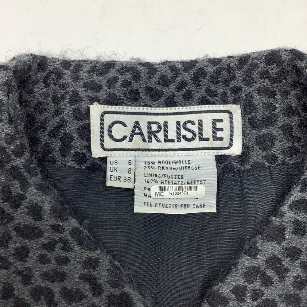 Carlisle Leopard Wool Blend Suit Set 6/8 - Picture 10 of 14